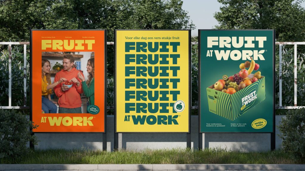 Fruit At Work posters